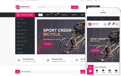 EasyMart - Multipurpose Theme WooCommerce Theme
