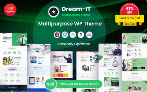 DreamIT - Multi-Purpose WordPress Theme