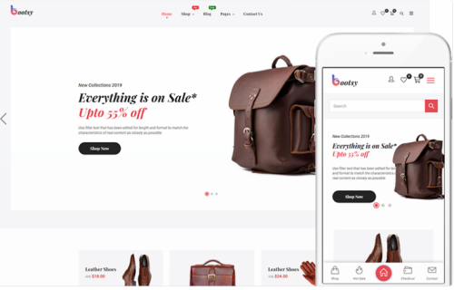 Bootsy - Theme for Leather Goods Shop WooCommerce Theme