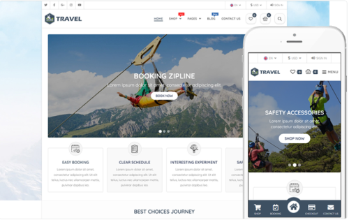 Travel - Travel Tour Booking & Accessories Shop WooCommerce Theme