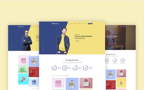 Rokomary - Creative Portfolio Bootstrap5 Website Template