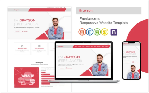 Freelancer - Best Personal Portfolio Website Template