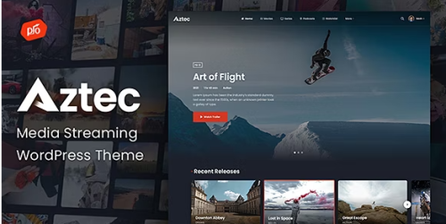 Aztec – Video Streaming & Membership Theme