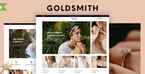 GoldSmith – Jewelry Store WooCommerce Elementor Theme