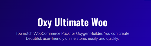 Oxy Ultimate & Woo Lifetime Wordpress plugin