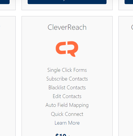 WS Form PRO – CleverReach
