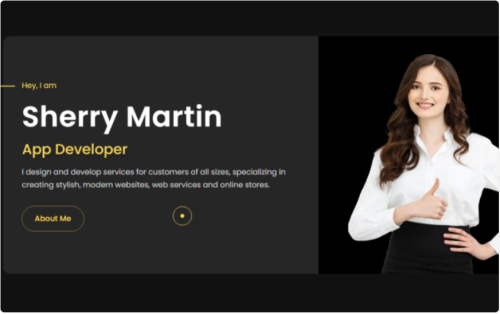 Sherry - Portfolio Bootstrap 5 HTML Template Website Template