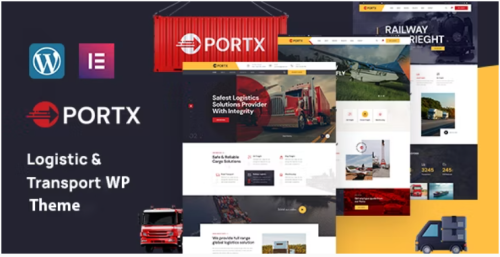 Portx - Logistics and Transportation WordPress Theme