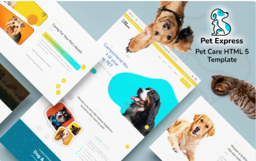 Pet Express - Petcare HTML 5 Website Template Pet Express - Petcare HTML 5 Website Template