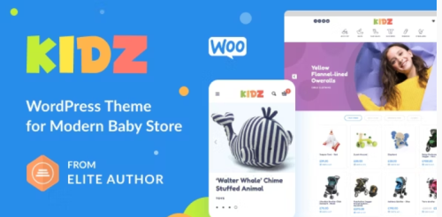 KIDZ - Kids Store and Baby Shop Theme