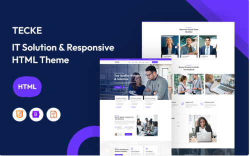 agency, business ,company, consulting, corporate ,creative ,finance, financial, industry ,marketing ,modern, personal ,portfolio, responsive, services ,software, startup, technology ,html, Tecke – IT Solution Website Template