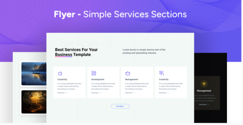 Flyer - Services Tailwindcss Template