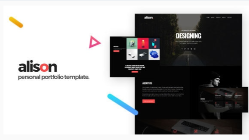 Alison - Portfolio HTML Template
