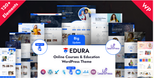 Edura – Online Courses & Education HTML Template + RTL
