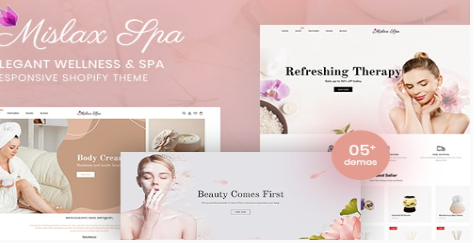 Mislax Spa - Elegant Spa & Wellness Shopify Theme