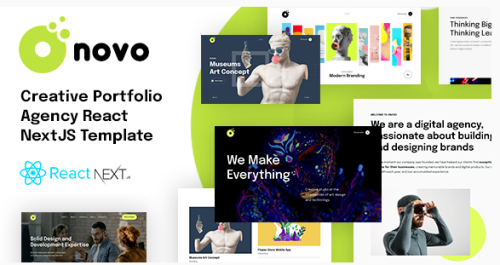 Onovo - React Portfolio & Agency NextJS Template