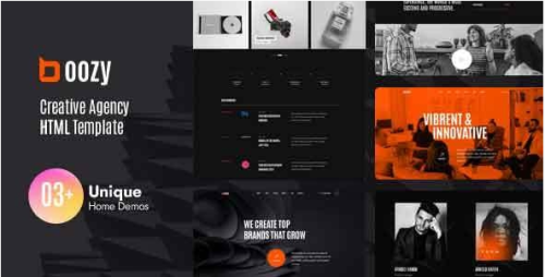 Boozy - Creative Agency HTML5 Template