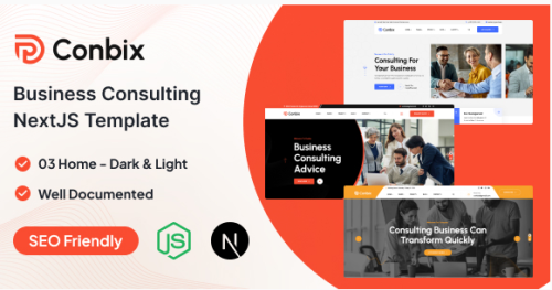 Conbix - Business Consulting NextJS Template