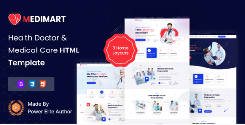Medimart – Health And Medical HTML Template