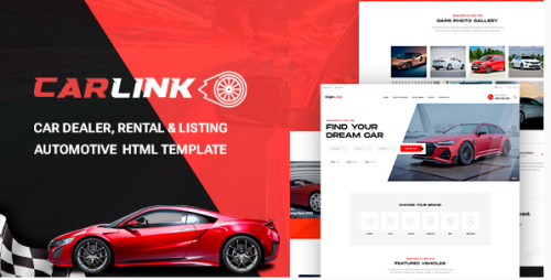 Carlink - Automotive HTML Template