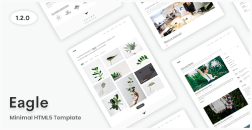 Eagle - Minimal HTML5 Template