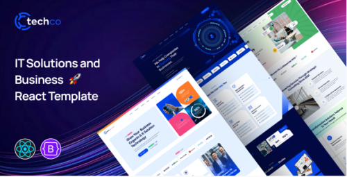 Techco - IT Solutions & Business React Template