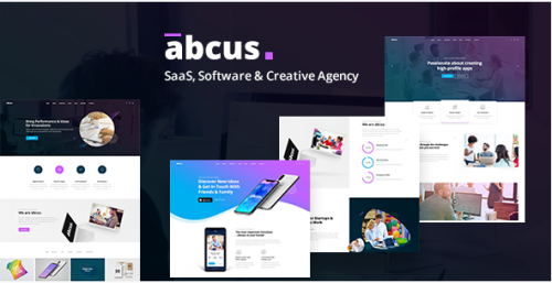 Abcus - SaaS, Software & Digital Agency Template