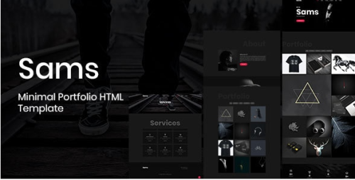 Sams - Minimal Portfolio HTML Template