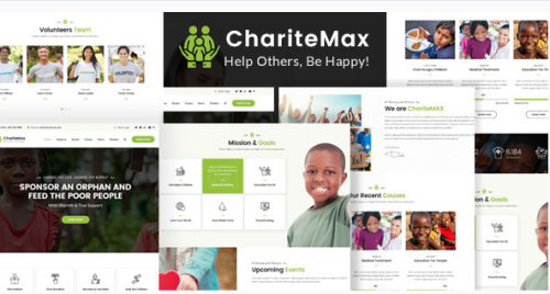 ChariteMax - Charity NonProfit HTML Template