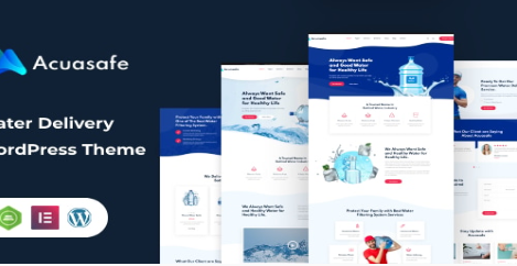 Acuasafe - Drinking Water Delivery WordPress Theme 1.0.0