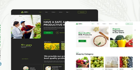 Agria - Agriculture WordPress Theme  1.0