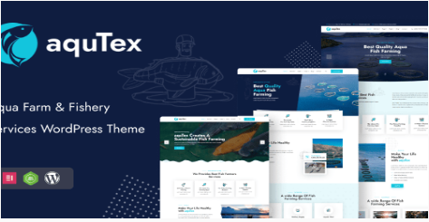 Aqutex - Aqua Farm WordPress Theme + RTL 1.0