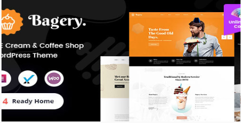 Bagery - Ice Cream Shop WordPress Theme 2.0
