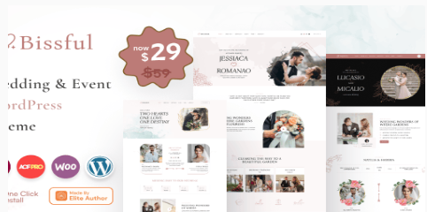 Bissful - Wedding & Event WordPress Theme 1.3