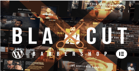 Blaxcut - Barbershop & Hair Salon WordPress Theme 1.0
