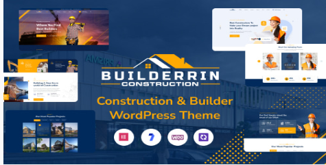 Builderrin - Construction Building WordPress Theme 1.0