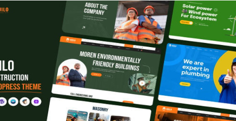 Builo - Construction WordPress Theme  1.0