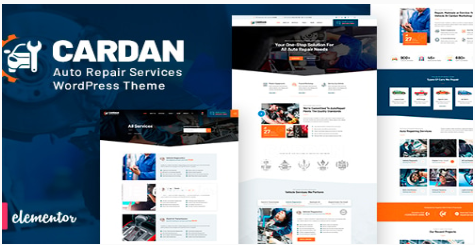 Cardan - Car and Auto Repair WordPress Theme 1.2