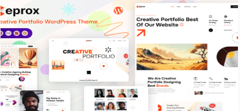 Ceprox - Creative Portfolio WordPress Theme  1.0
