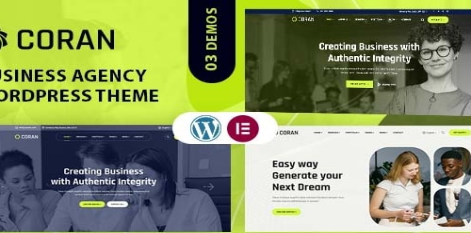 Coran - Business Agency WordPress Theme 1.0.3