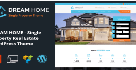 DREAM HOME- Single Property WordPress Theme 2.3
