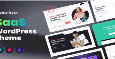 Dasrico - SaaS Website WordPress Theme 1.0