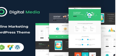 Digital Media - Online Marketing WordPress theme 2.1