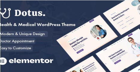 Dotus - Health & Medical WordPress Theme 1.0.2