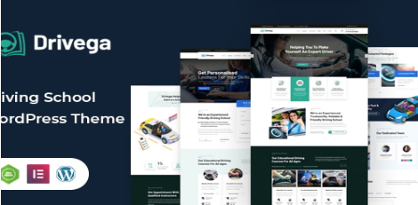 Drivega - Driving School WordPress Theme 1.9