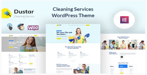 Dustar – Cleaning Services WordPress Theme 1.0.5