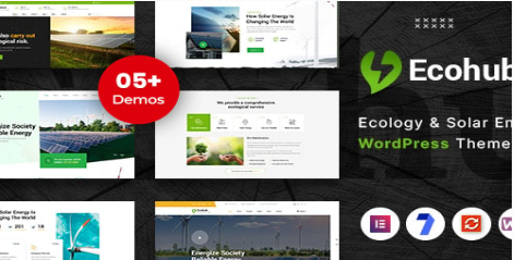 Ecohub - Ecology Solar WordPress Theme 1.0