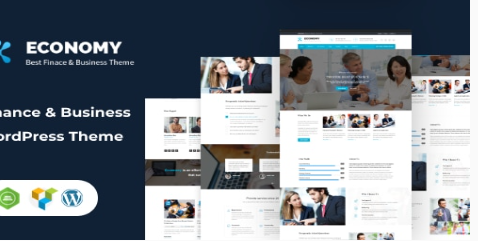 Economy - Finance & Business WordPress Theme 1.6