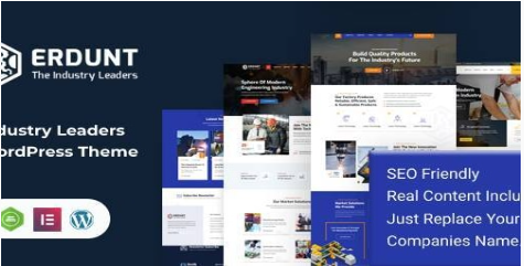 Erdunt - Industrial Business WordPress Theme 2.0