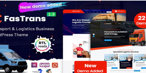 Fastrans - Logistics WordPress Theme